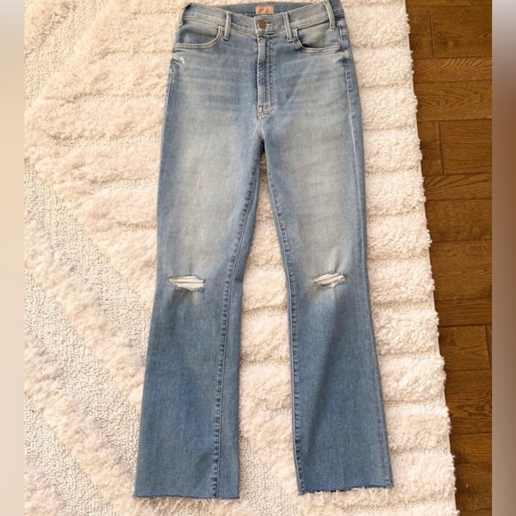 MOTHER hustler ankle fray size 28 - Picture 2 of 5